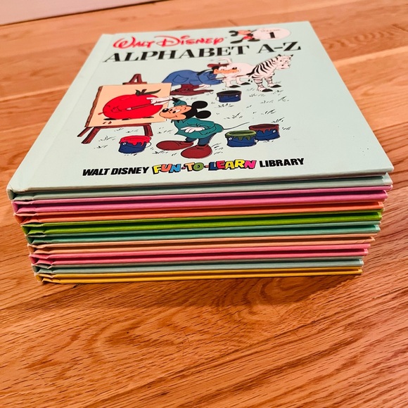 📚Vintage Walt Disney Fun-To-Learn Books 📚 - Picture 4 of 16